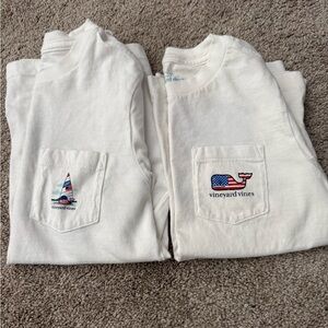 Boys size 6 vineyard vines tshirts